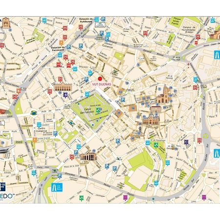 Duenas Apartman Oviedo Kültér fotó
